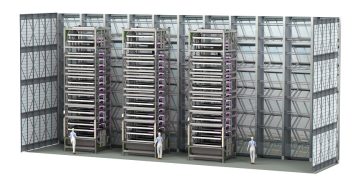 Urban Crop Solutions Innovative Installation For Multilayer Cultivation Transforms Vertical Horticulture