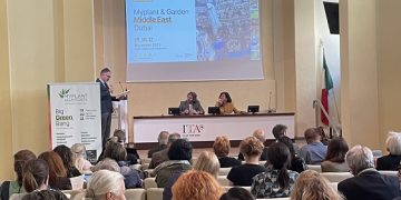 Presented Myplant & Garden Middle East, the first Italian B2B green industry trade fair in Dubai