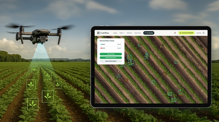 CultiWise: New AI lets farmers train weed recognition in real time