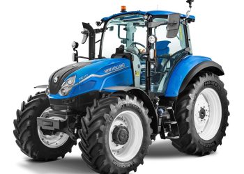 New Holland T5 Electro Command with 8-Speed IntelliShift: The Smart Utility Tractor That Shifts Automatically